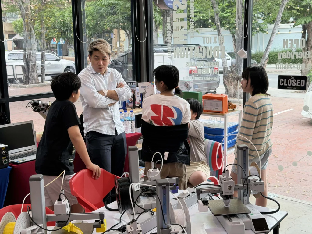 คลาสเรียน เรียน 3D Printer เด็ก ที่ IOTEC Thailand