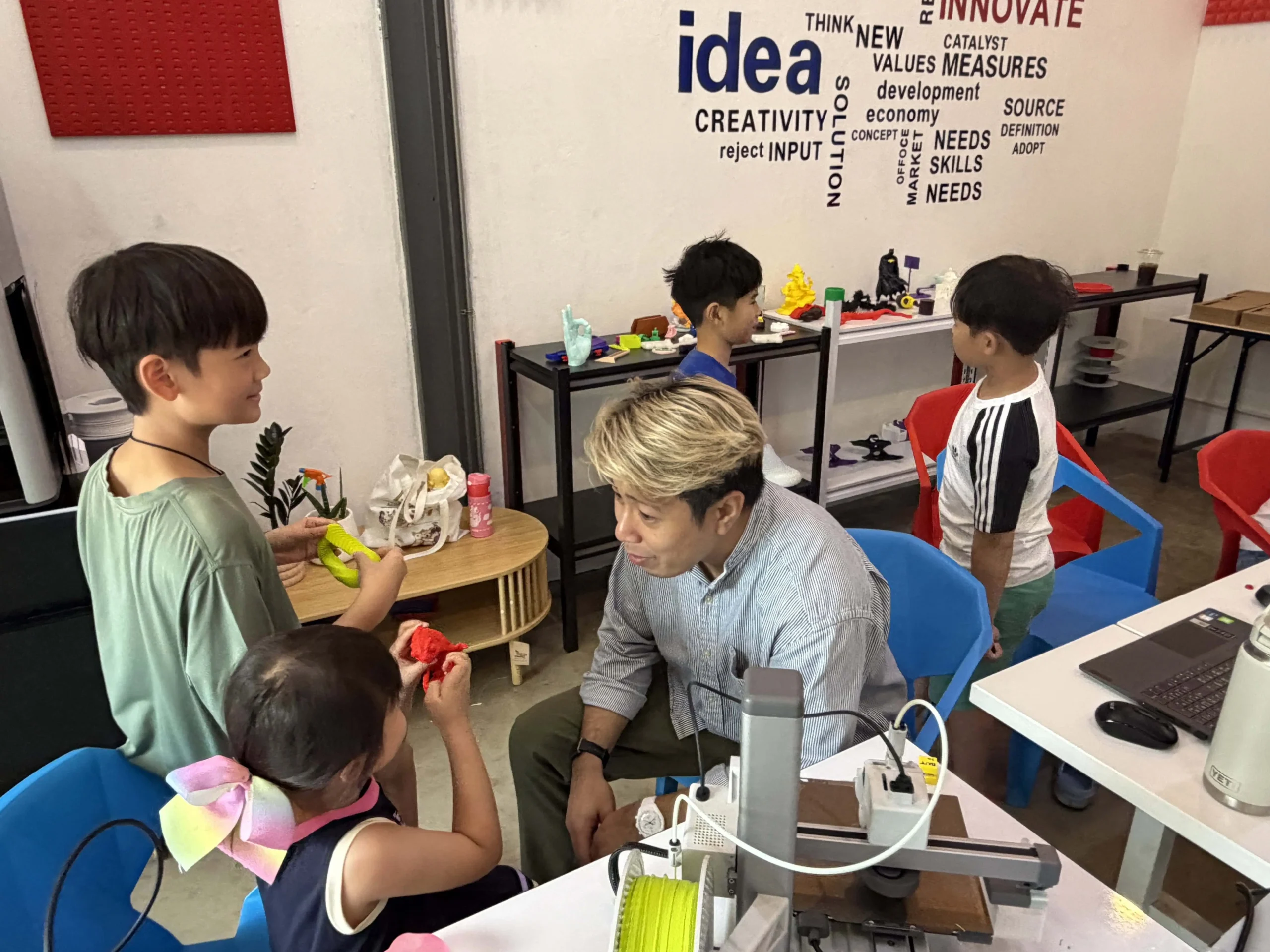 บรรยากาศเรียน 3D Printer Workshop ที่ IOTEC thailand