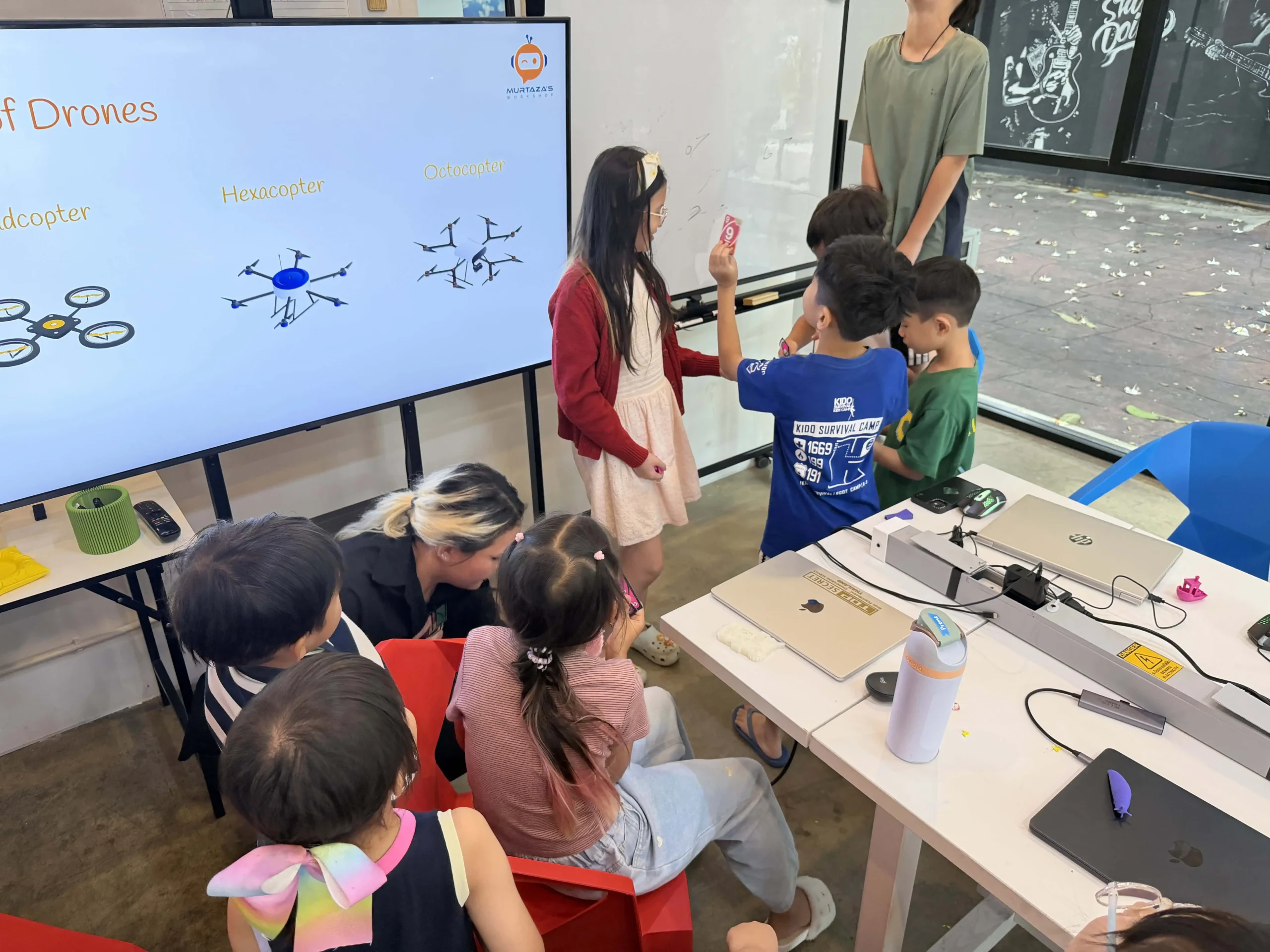 STEM 3D Printer Class 3 @IOTEC Thailand