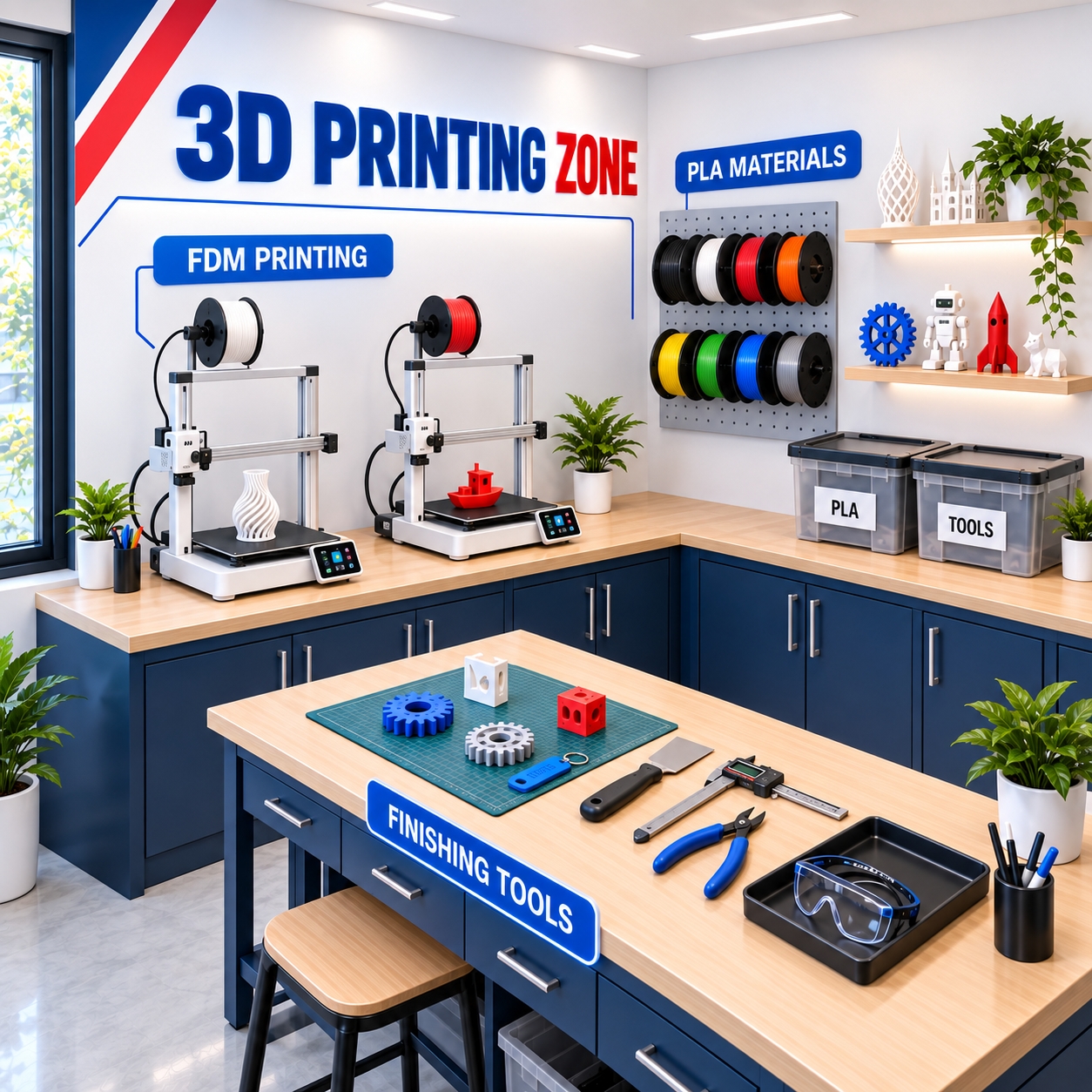 3D Printing Zone Start