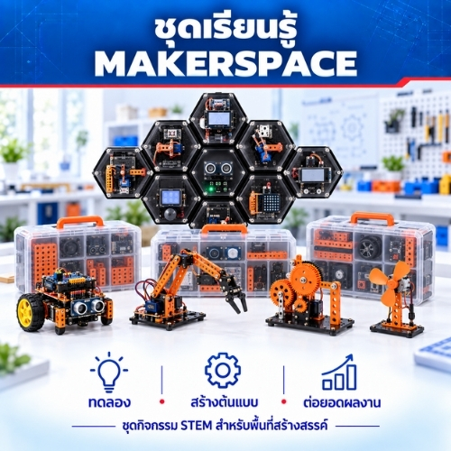กลุ่มสินค้า ชุดเรียนรู้ Makerspace