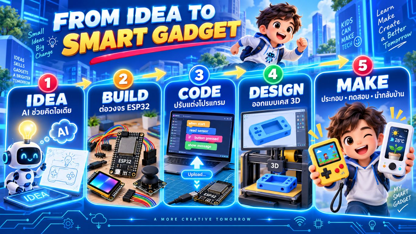 Idea การทำ Smart Gadget