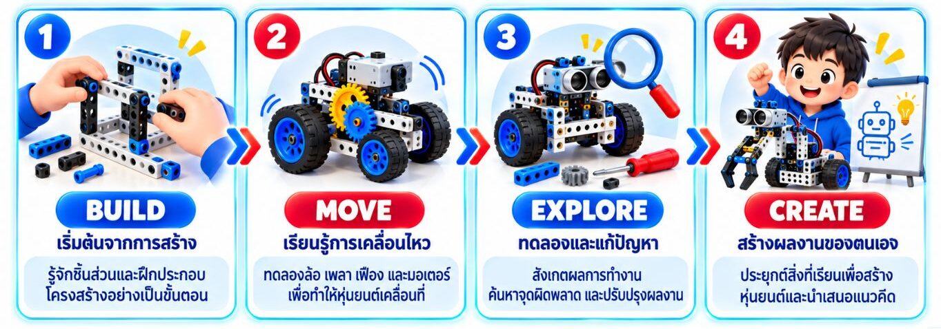 คอรร์สสร้างหุ่นยนต์ @IOTEC Thailand