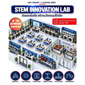 STEM INNOVATION LAB ห้องเรียน STEM MAKERSPACE ระดับมืออาชีพ