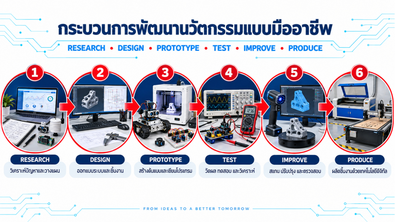 กระบวนการเรียนรู้ ห้อง STEM INNOVATION LAB