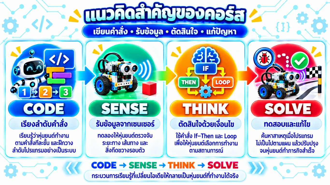 ทักษะการเขียนโค้ด สำหรับเด็ก
