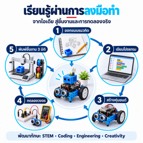 STEM START LAB ห้องเรียน STEM MAKERSPACE ระดับเริ่มต้น - Image 4