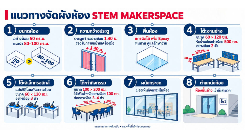 แนวทางจัดห้อง STEM
