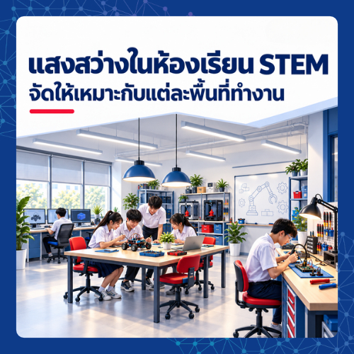 แสงสว่างห้อง STEMLAB Cover